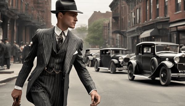 Le style emblématique des vêtements hommes des années 1920