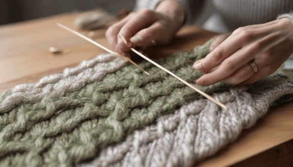 Quel point tricot relief choisir pour vos créations ?
